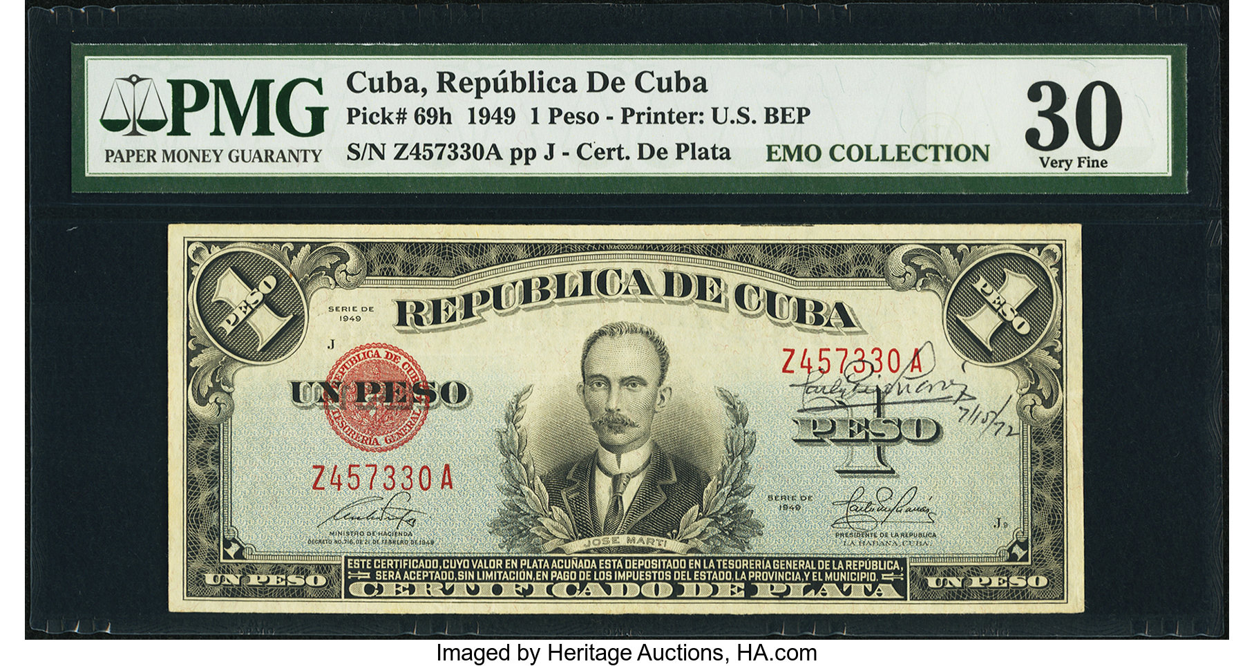 image for: Cuba  1 peso(B401hp)