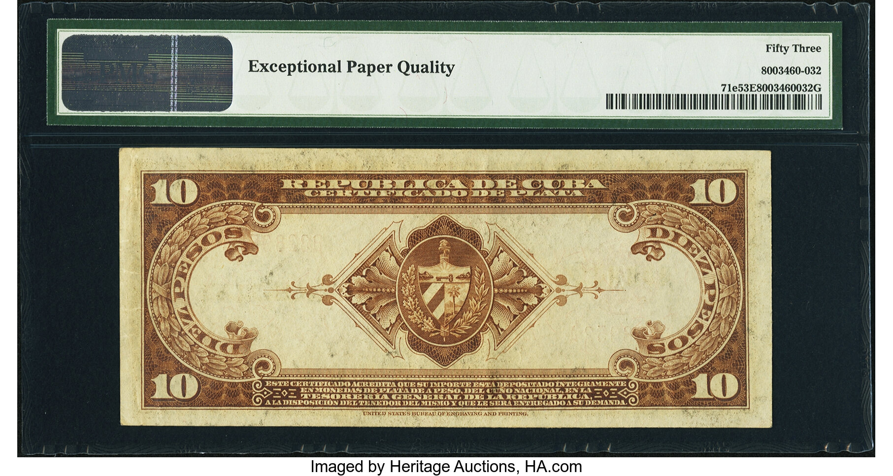 image for: Cuba  10 pesos(B403b)