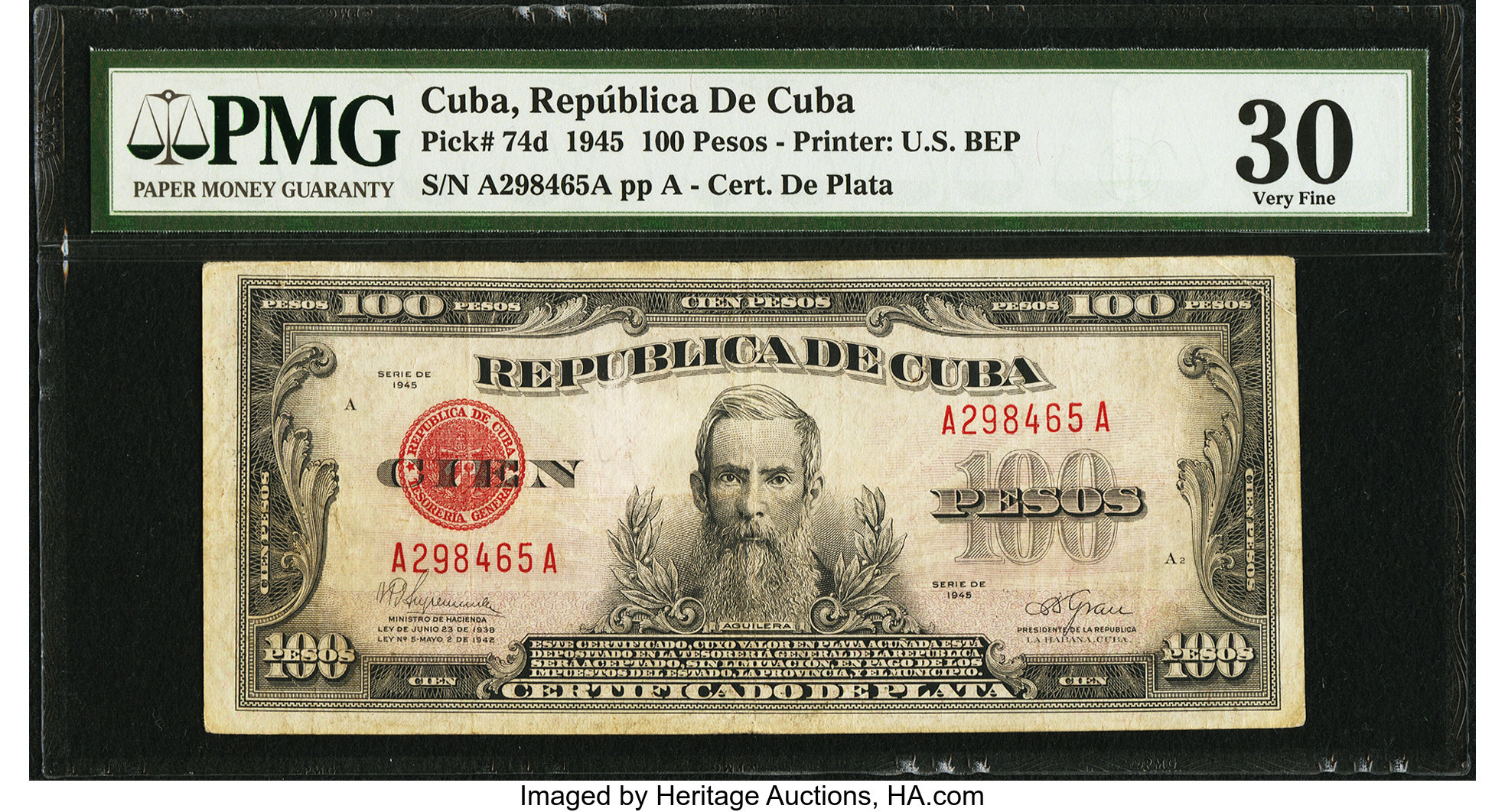 image for: Cuba  100 pesos(B406b)