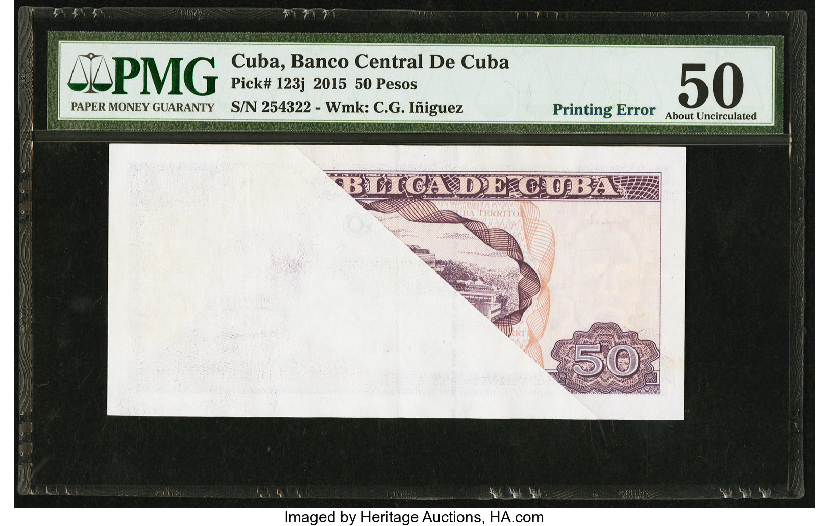 image for: Cuba  50 pesos (B910iz)