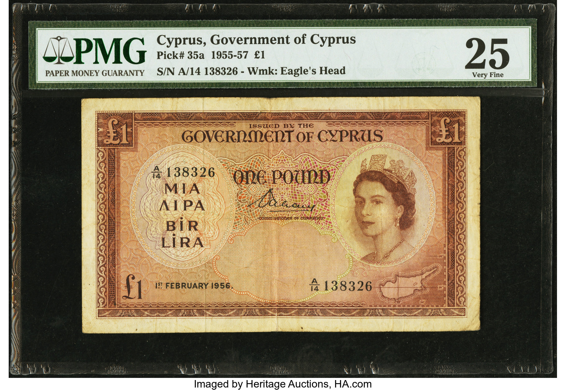 image for: Cyprus  1 pound (B135t)