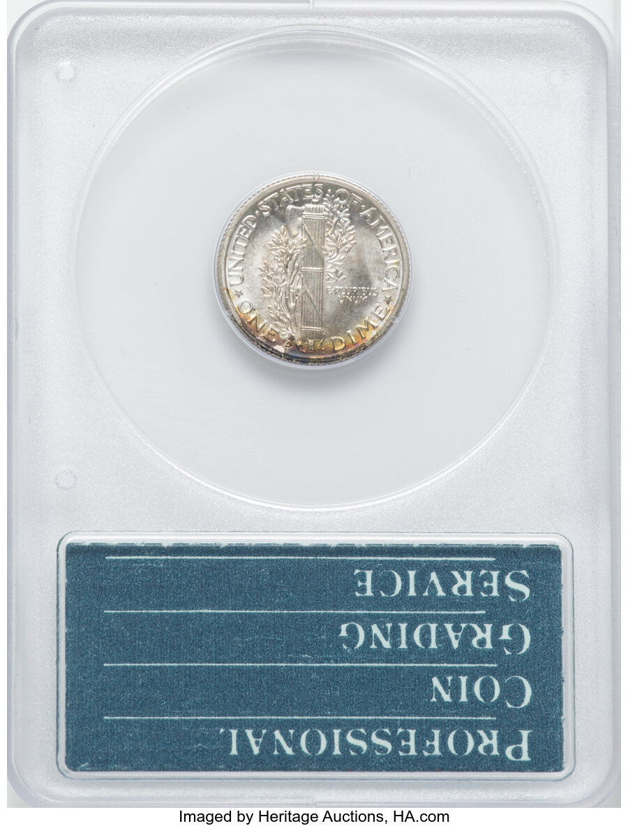1938-D 10c MS FB MS61 FB thumbnail 6