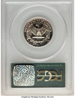 image for: 1970-S 25C PR68 Deep Cameo PCGS. PCGS Population: (99/59). NGC Census: (28/39). PR68. ...