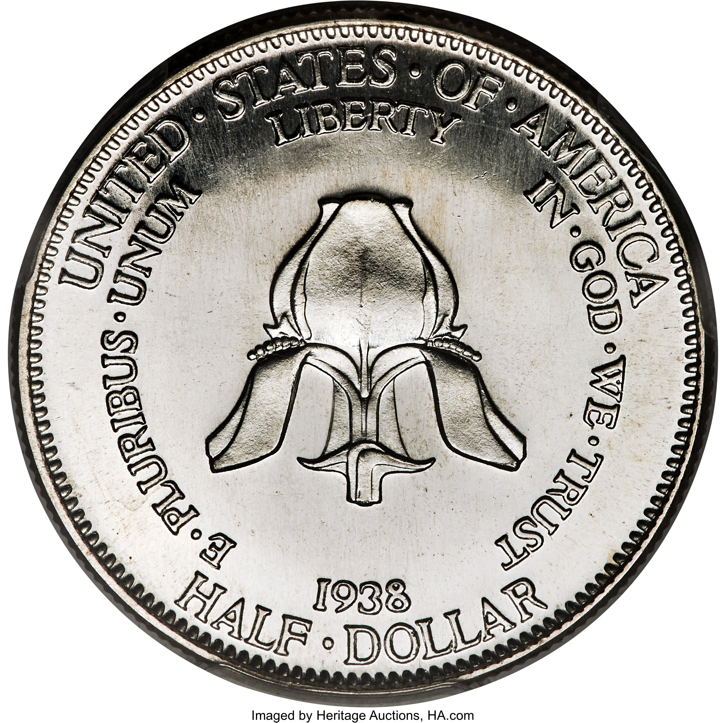 image for: 1938 50C New Rochelle, Specimen Finish, SP66+ PCGS. CAC....