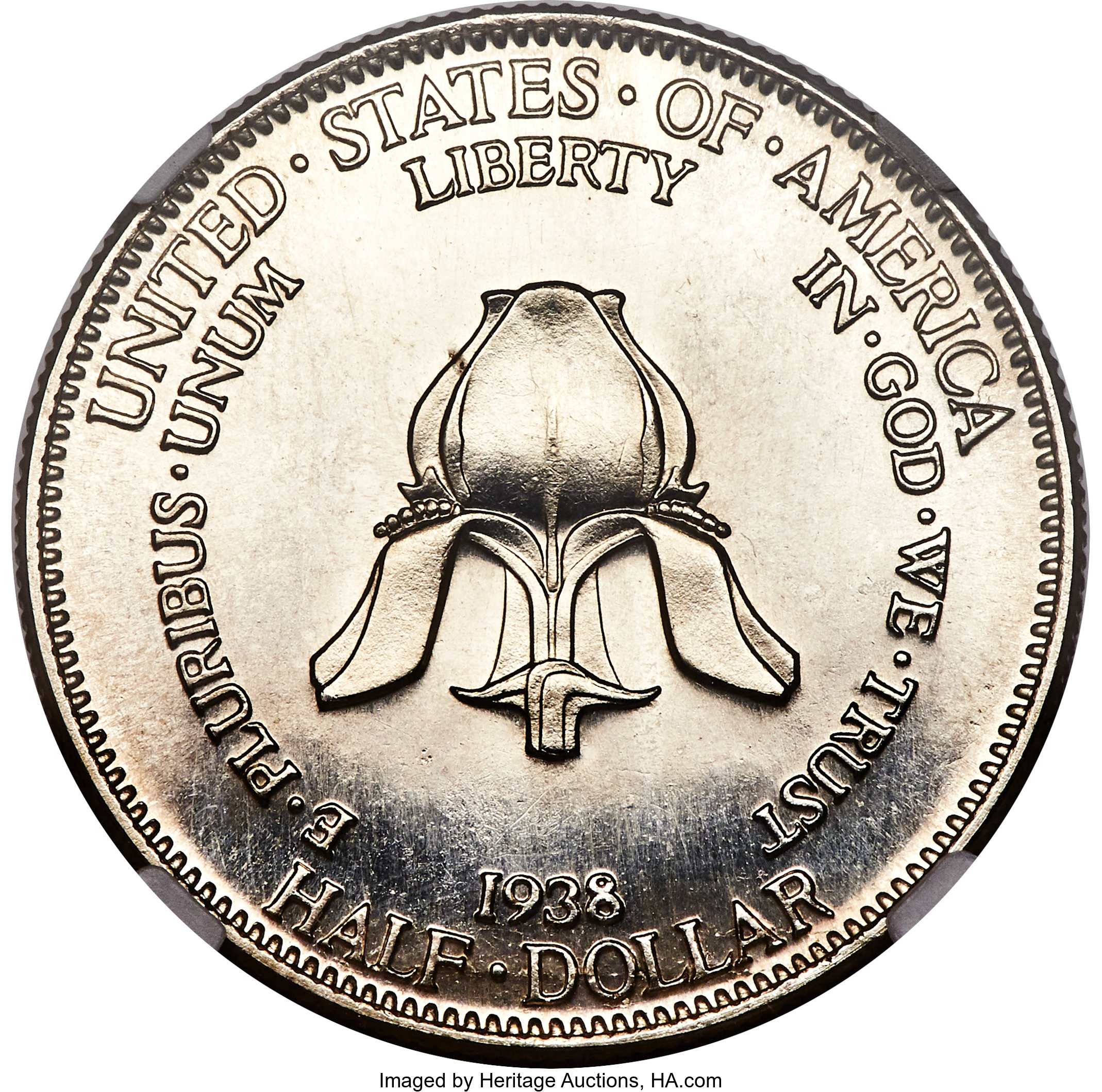 image for: 1938 50C New Rochelle, SP65 NGC....