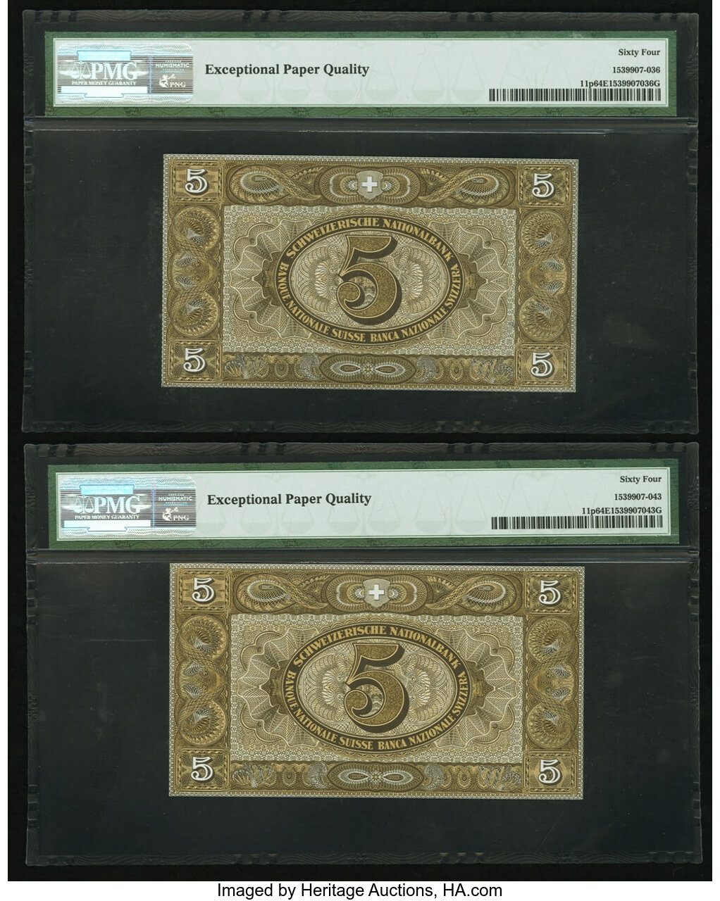 image for: Switzerland  5 francs (B305a)