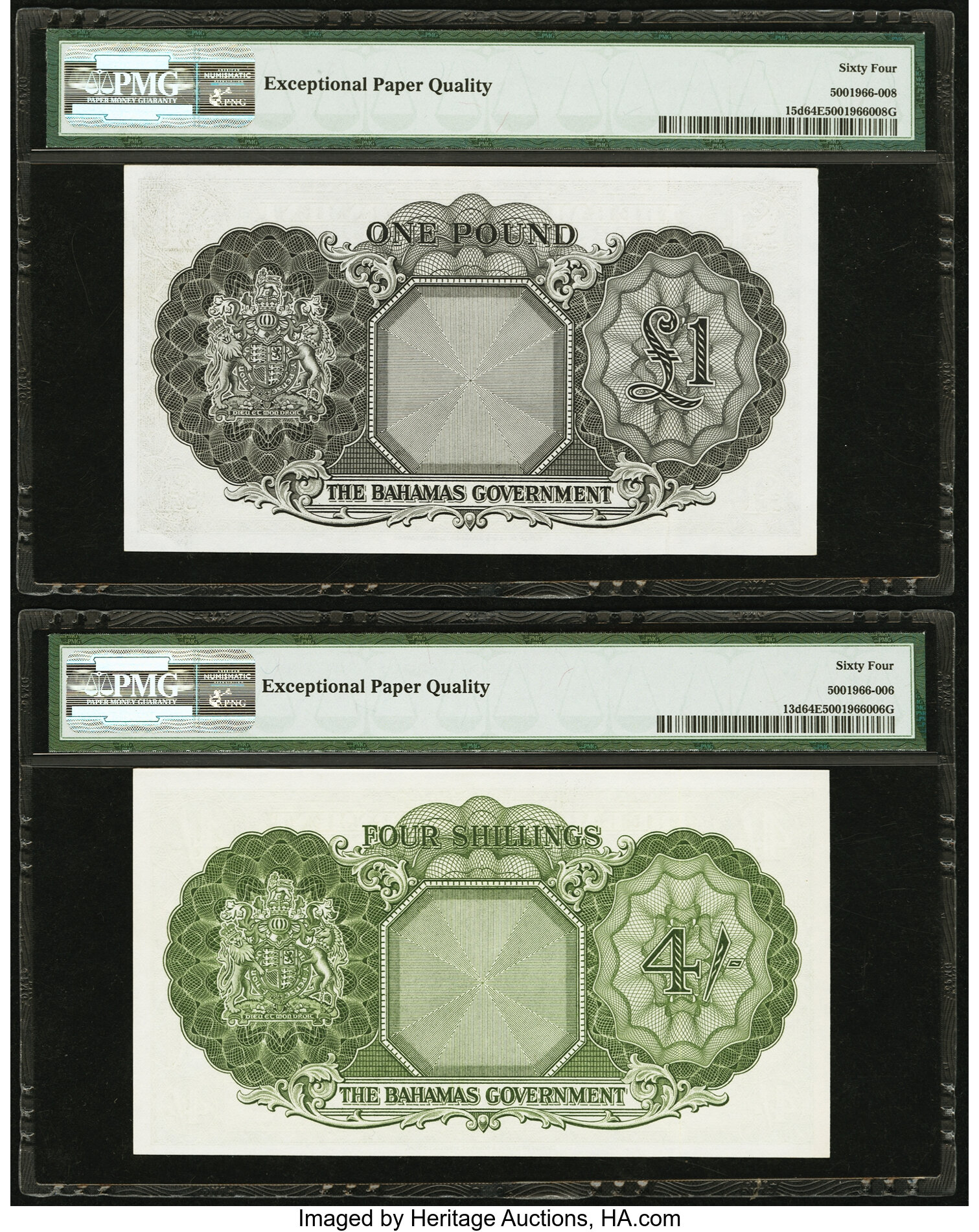 image for: Bahamas  4 shillings(B112ds)