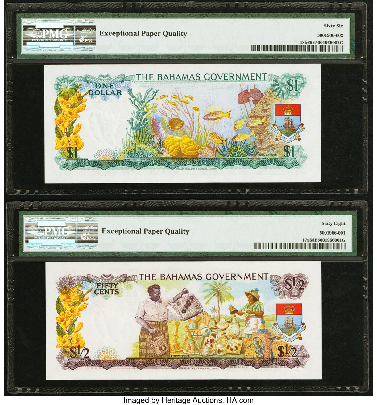 image for: Bahamas  5 dollars (B119as2)