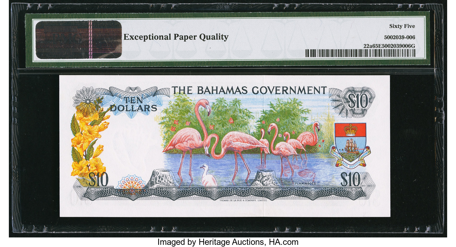 image for: Bahamas  10 dollars (B121bs3)
