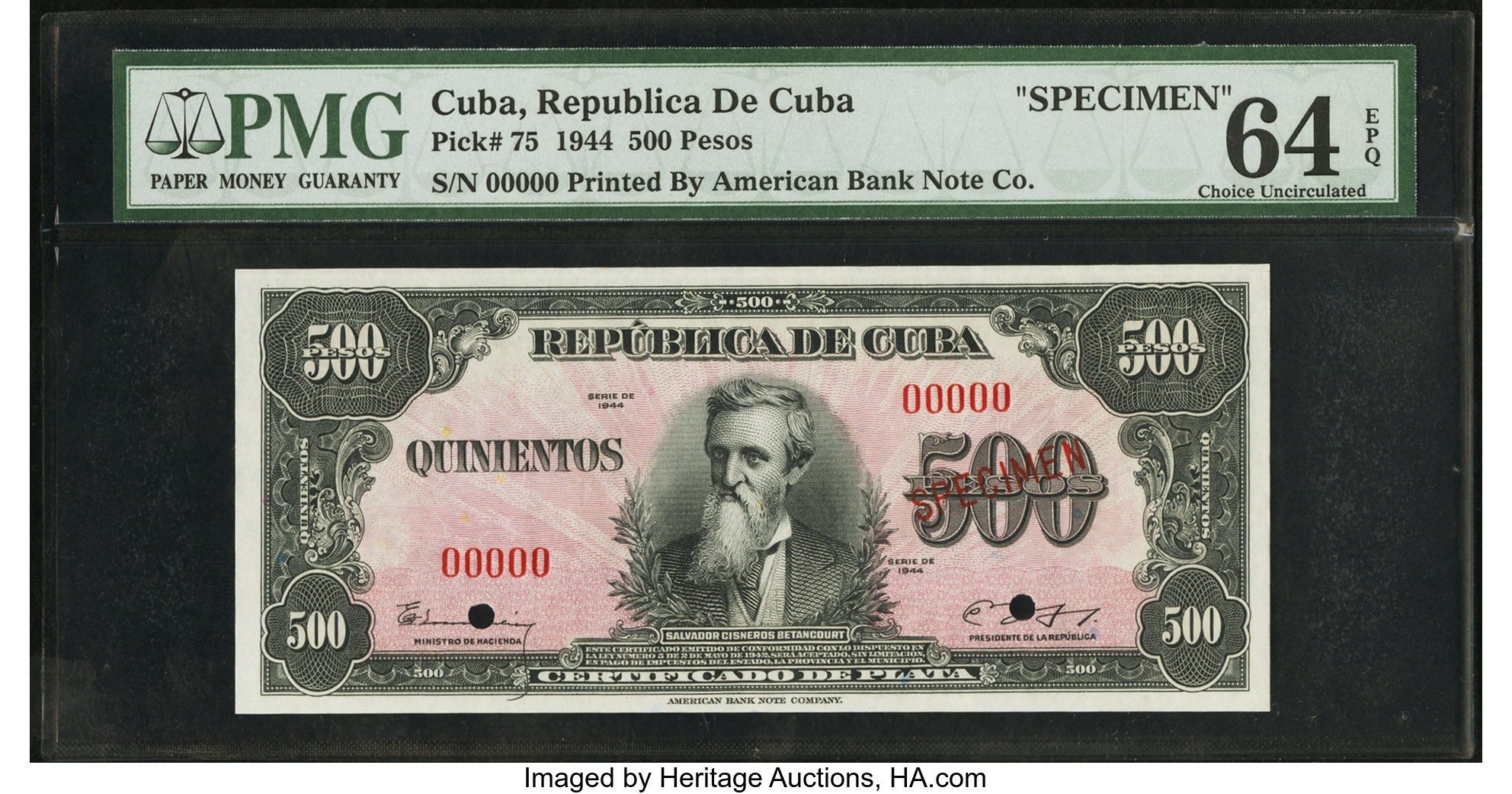 image for: Cuba  500 pesos(B407bs)