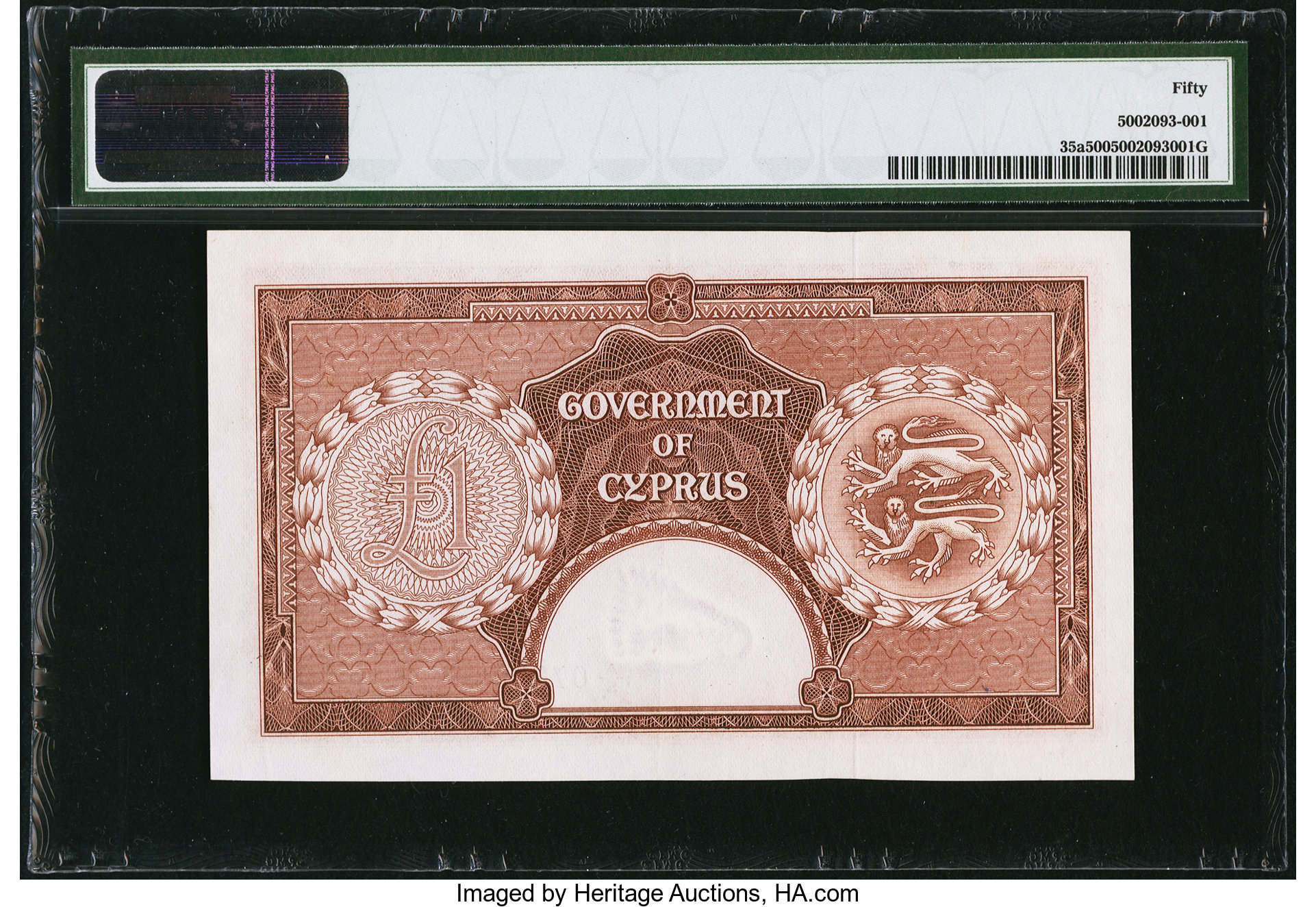 image for: Cyprus  1 pound (B135as2)