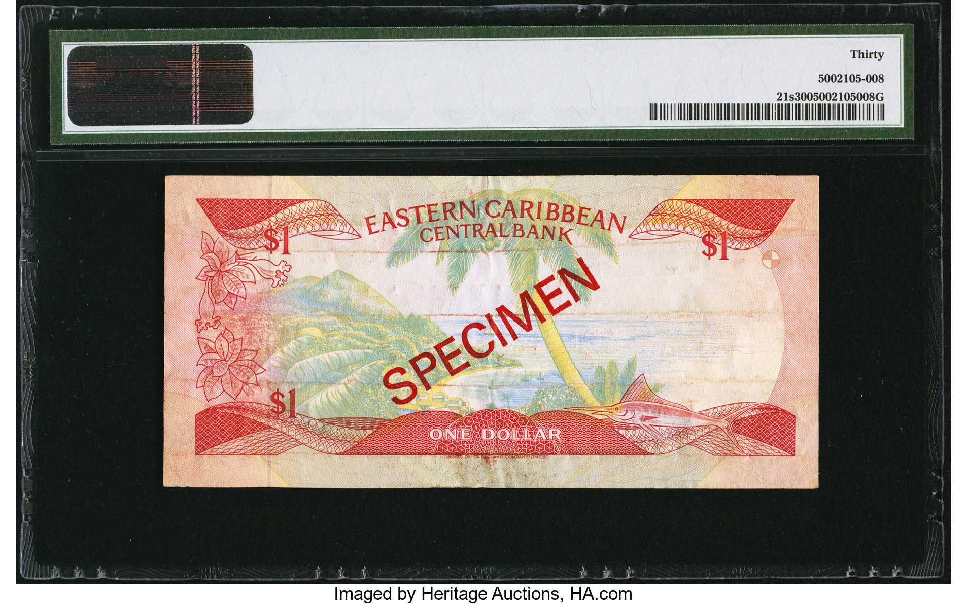 image for: East Caribbean States  1 dollar (B205z)