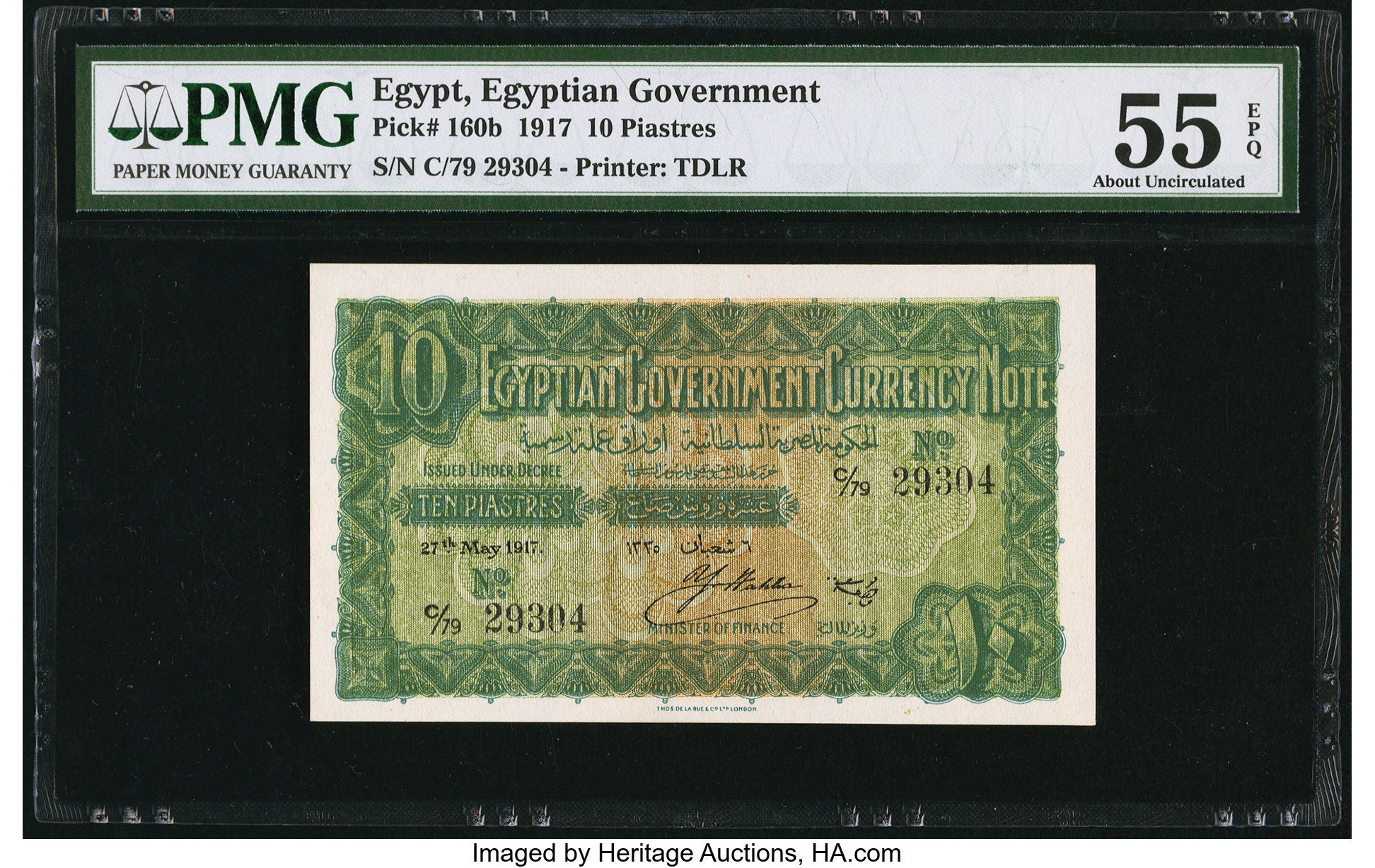 image for: Egypt  10 piastres (B206s)