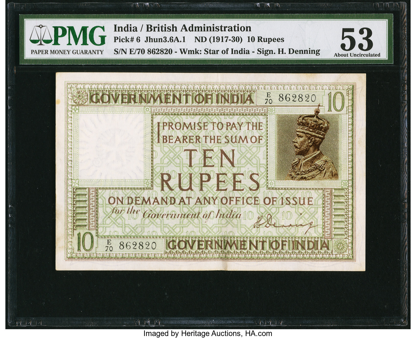 image for: India  10 rupees(B140a)