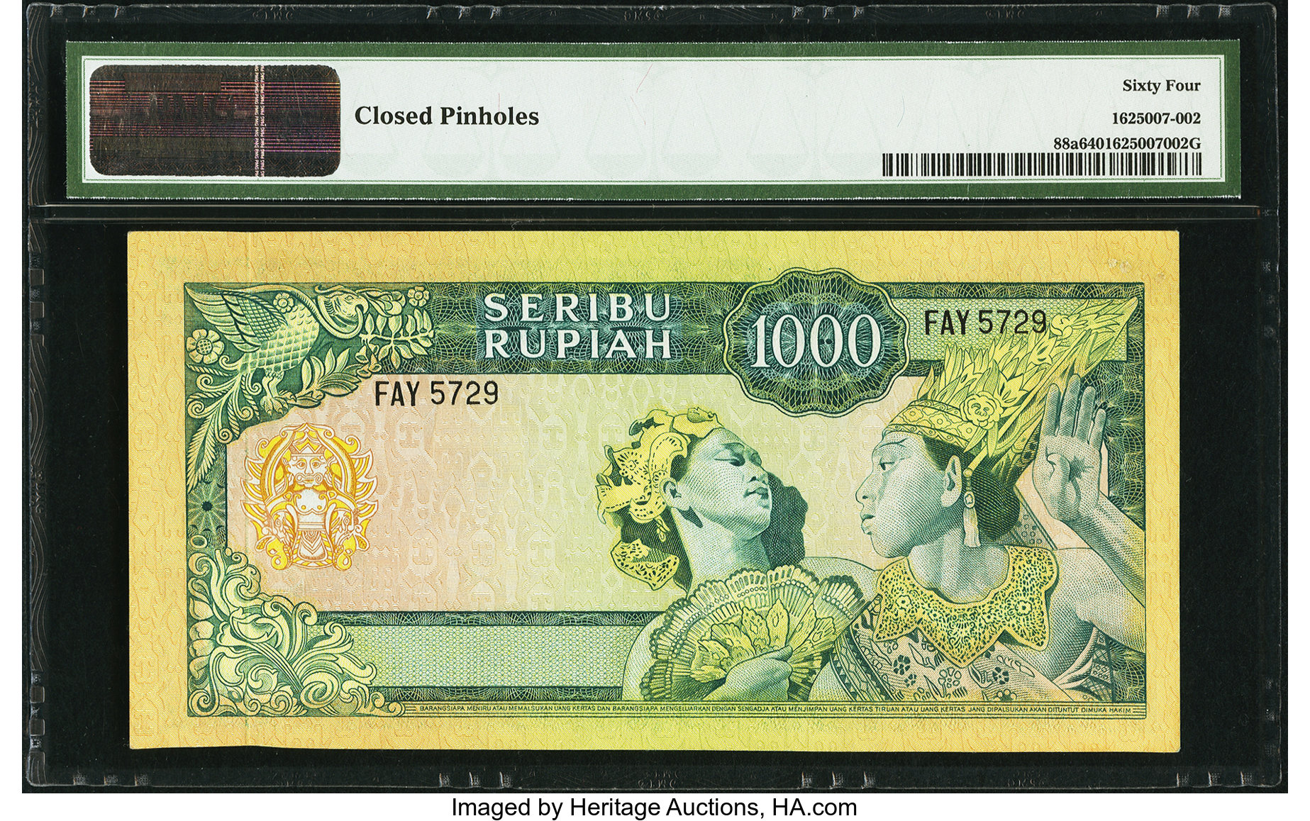 image for: Indonesia  1,000 rupiah (B541z)
