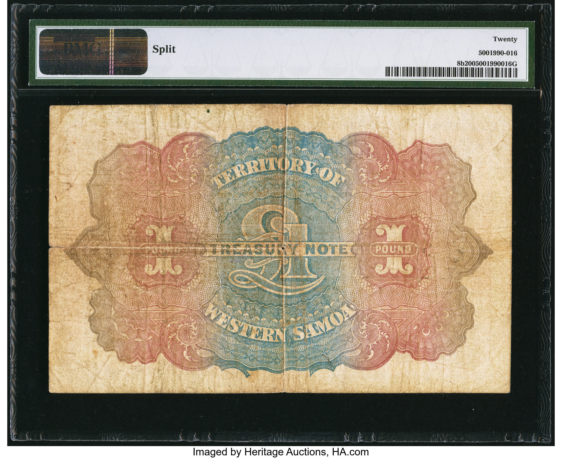 image for: Western Samoa  1 pound(B202e)