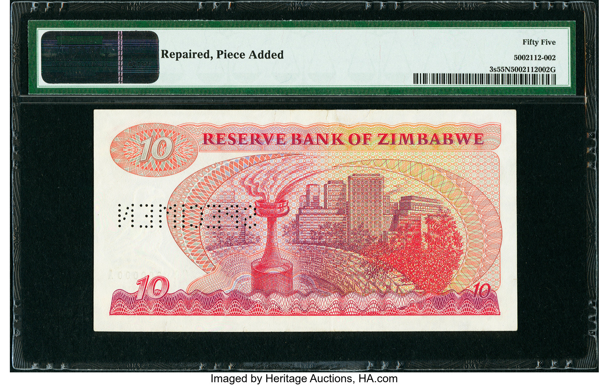 image for: Zimbabwe  10 dollars (B103ds)