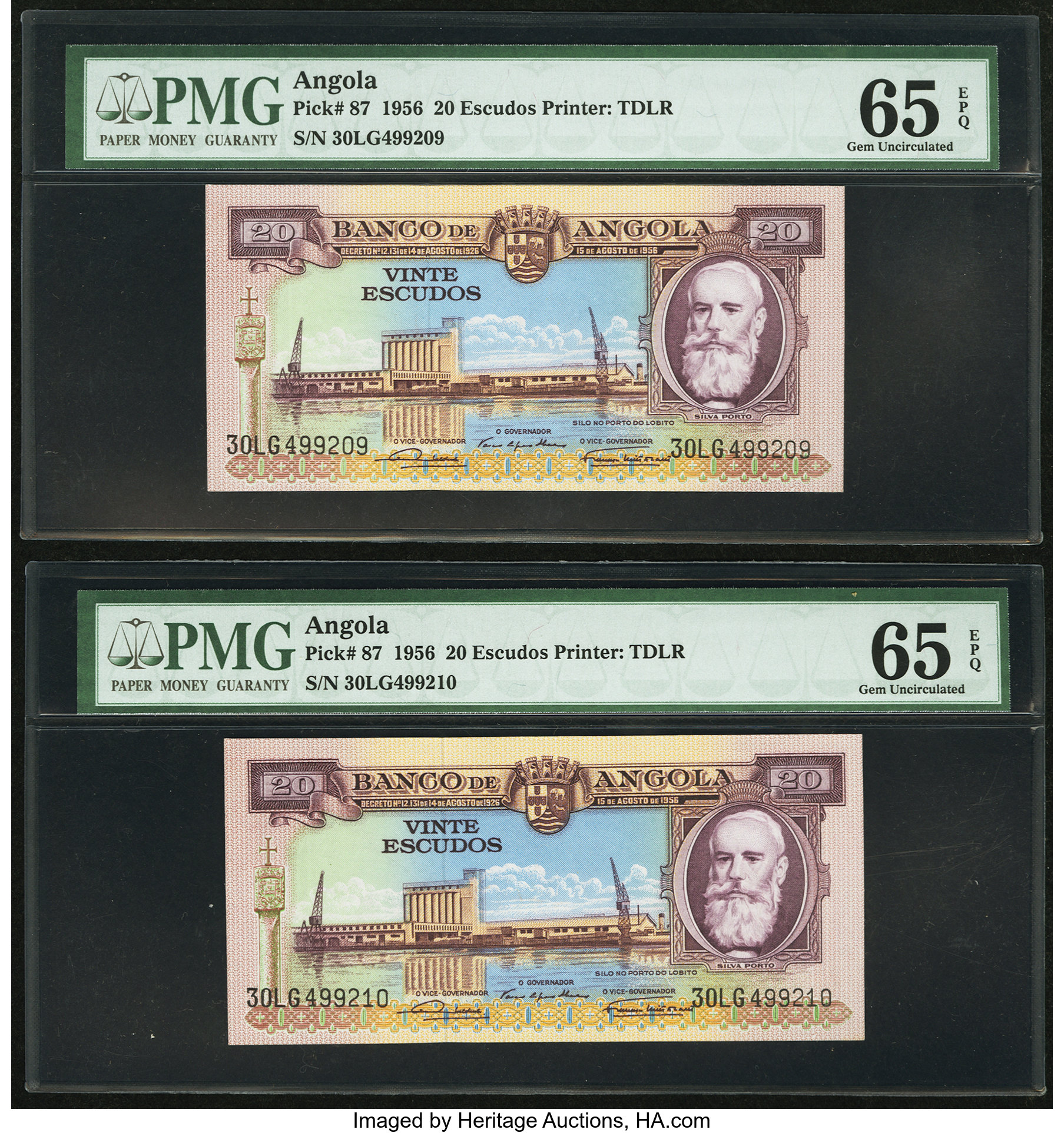 image for: Angola  20 escudos(B413as1)