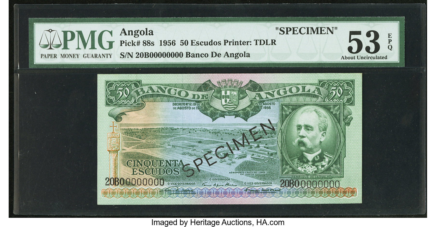 image for: Angola  50 escudos(B414as1)