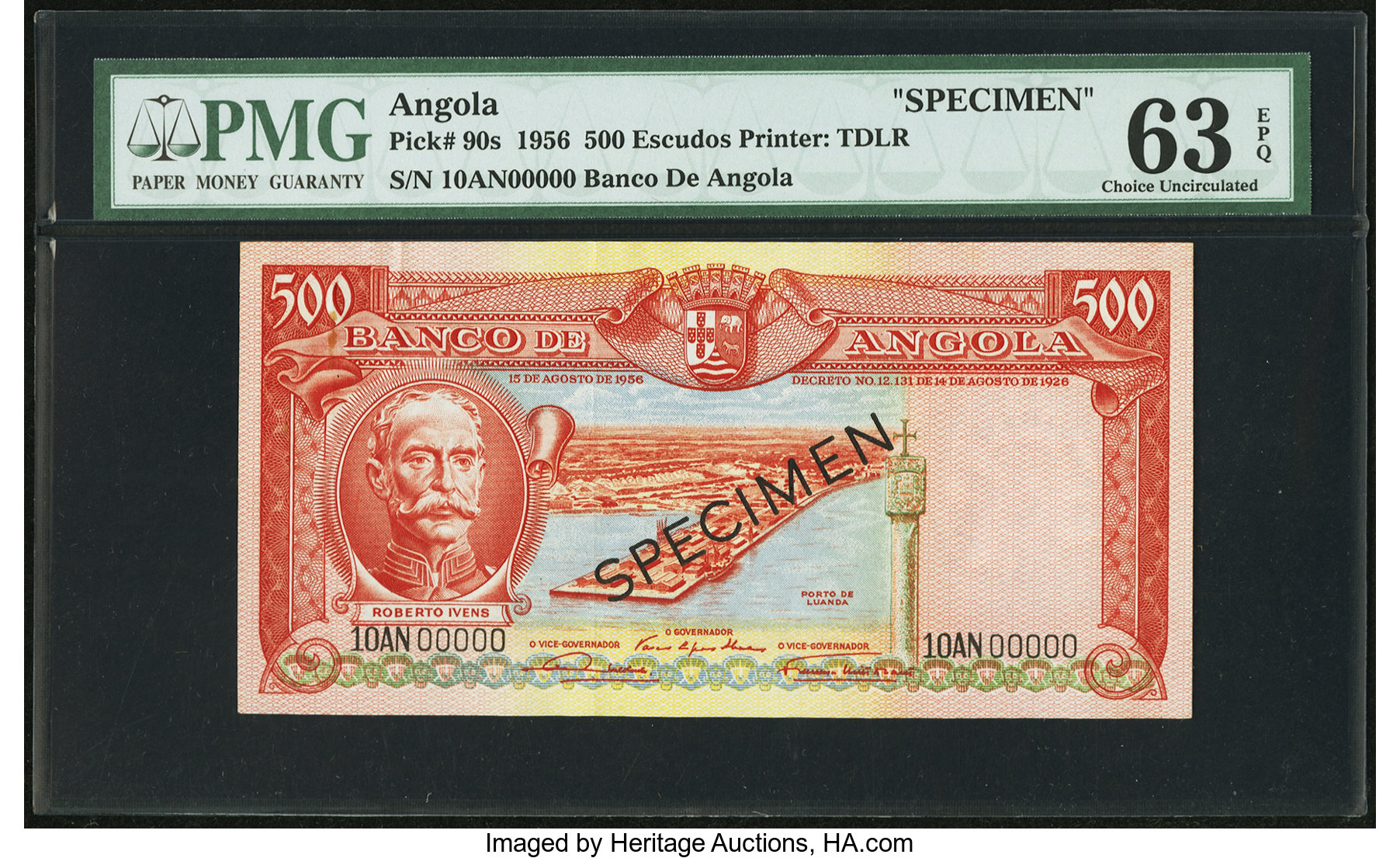 image for: Angola  500 escudos(B416as1)