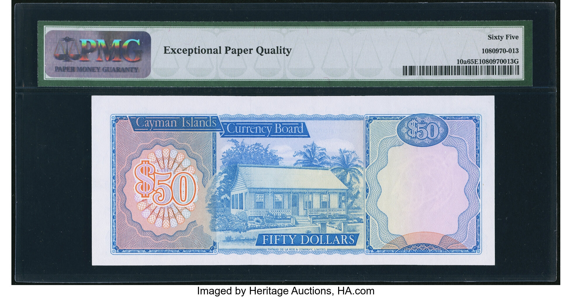 image for: Cayman Islands  50 dollars (B110a)