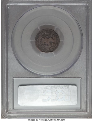 image for: 1797 H10C 16 Stars, V-4, LM-2, R.4, VG8 PCGS. CAC....