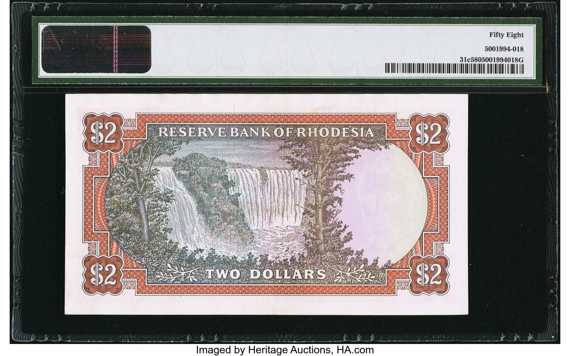 image for: Rhodesia  2 dollars(B108a)