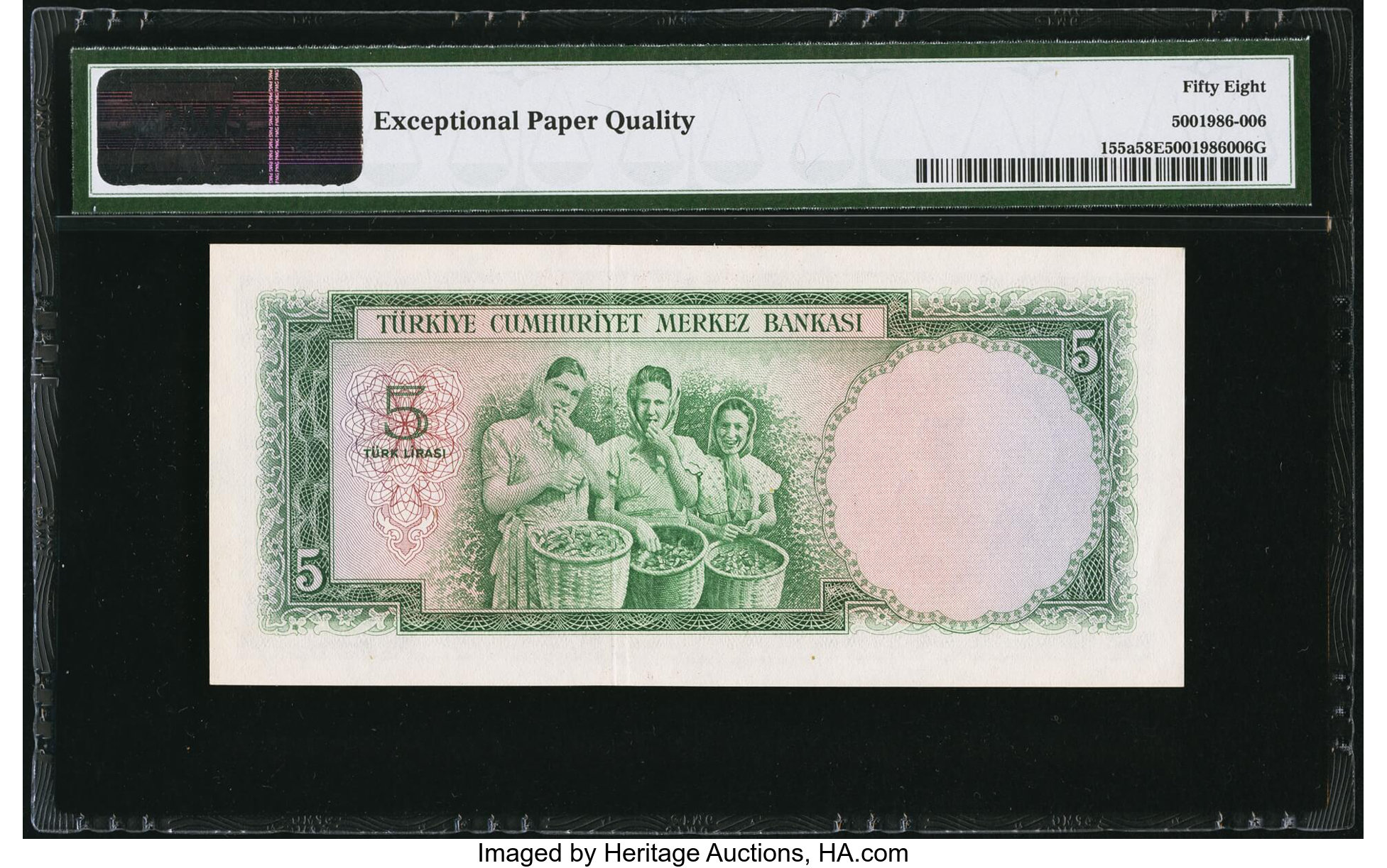 image for: Turkey  5 T?rk liras? (B236as)