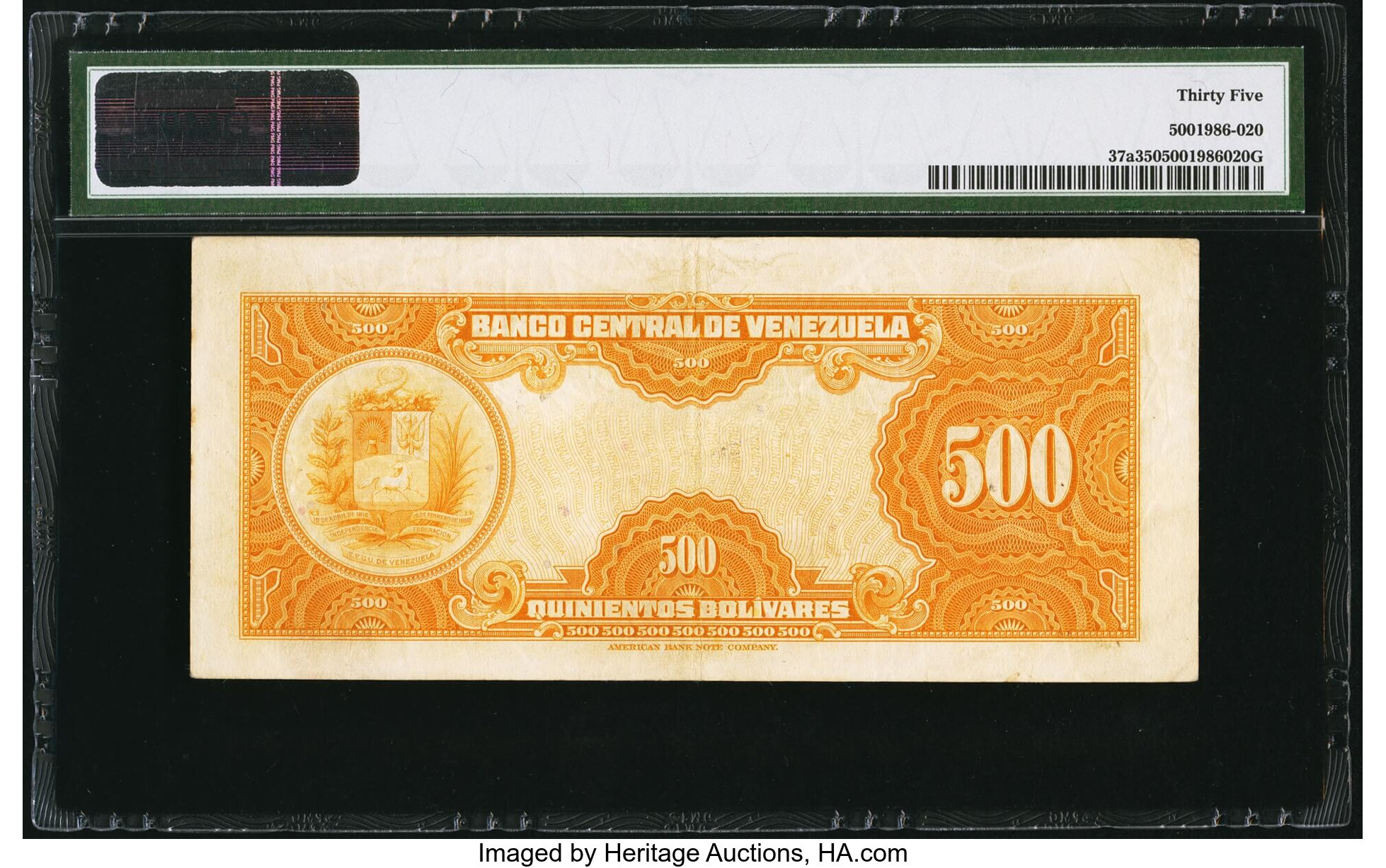 image for: Venezuela  500 bol?vares(B307n)