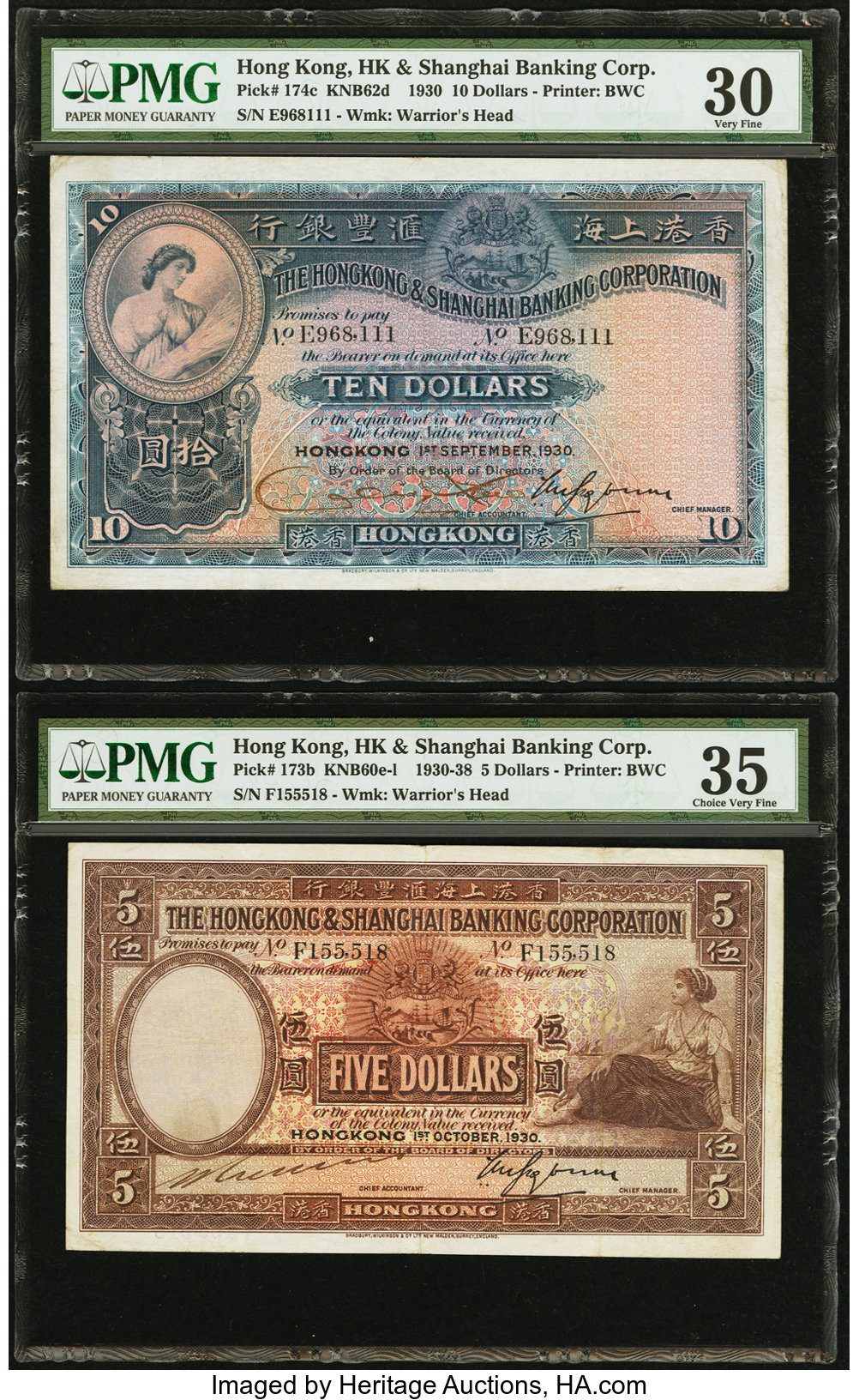 image for: Hong Kong  10 dollars(B657bs2)