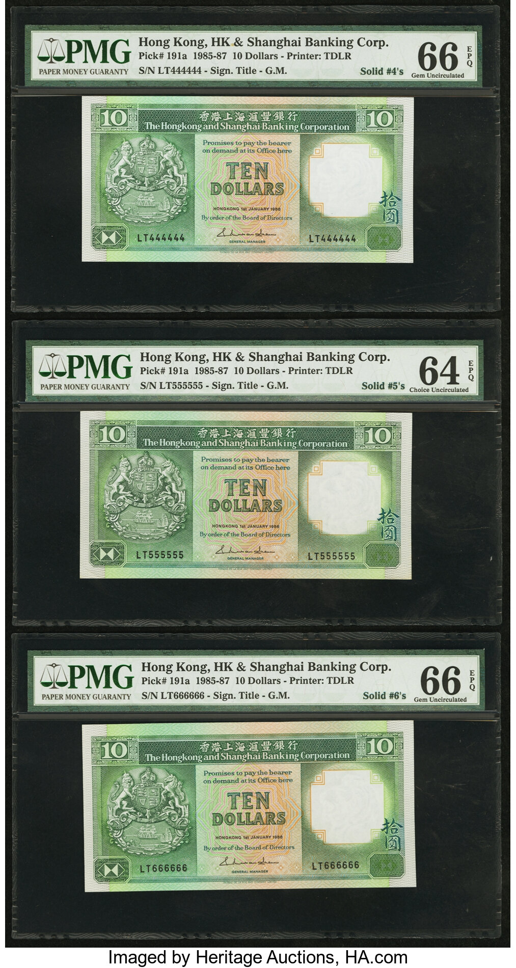 image for: Hong Kong  10 dollars (B672as2)