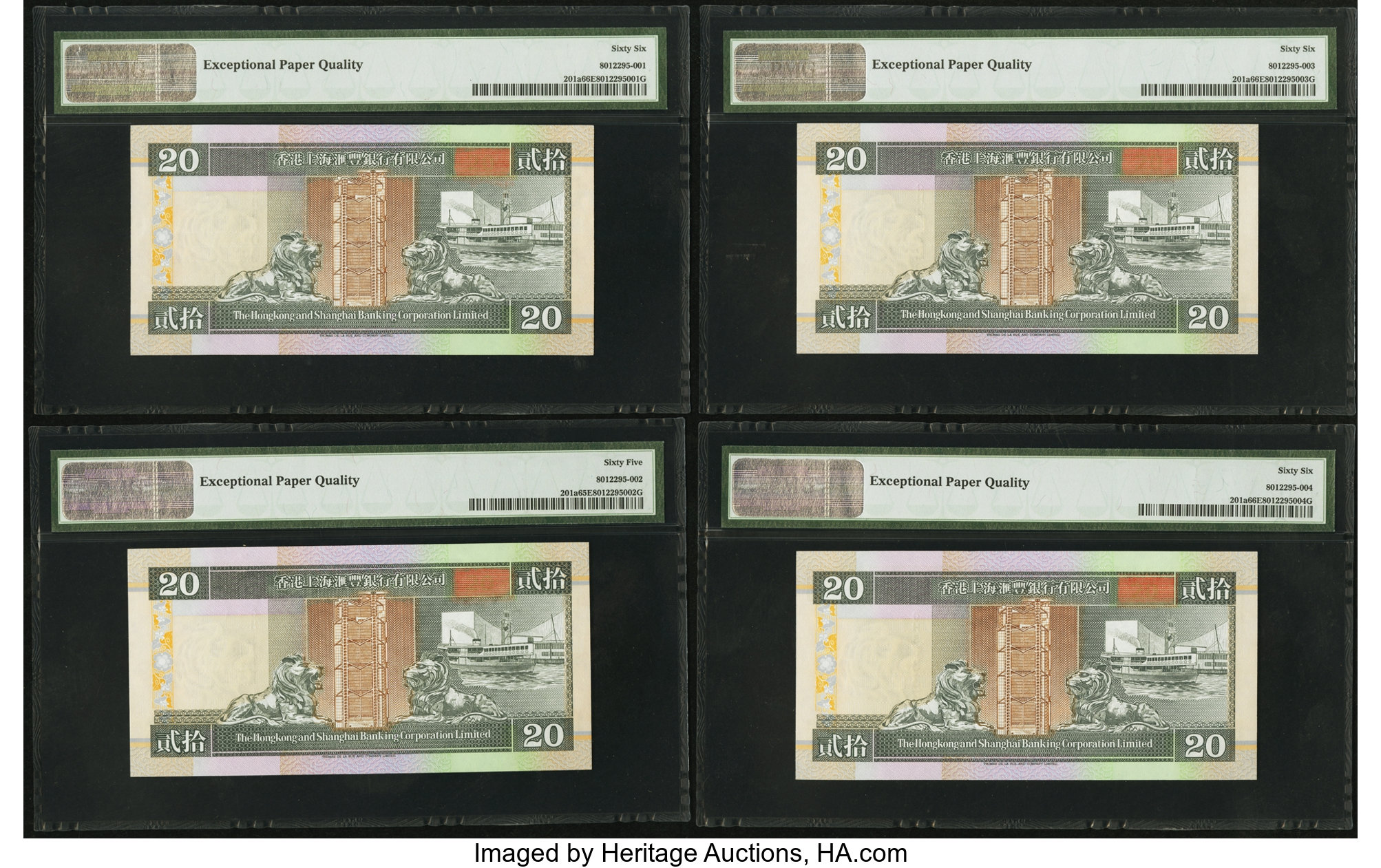 image for: Hong Kong  20 dollars (B681as)