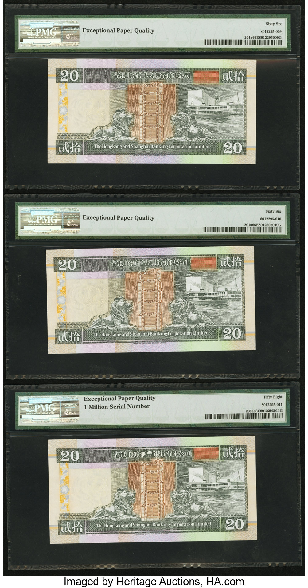 image for: Hong Kong  20 dollars (B681hs)