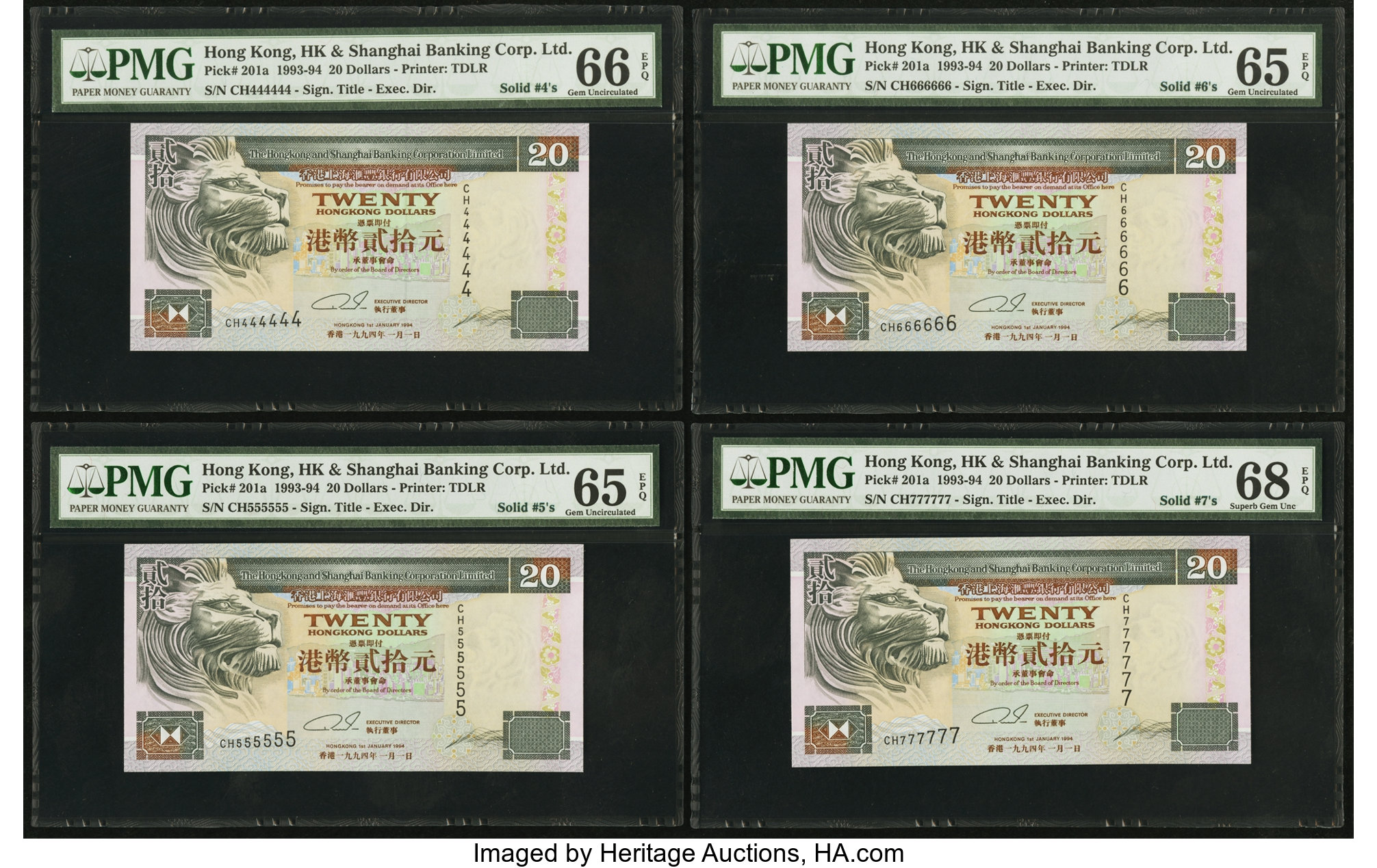 image for: Hong Kong  20 dollars (B681k)