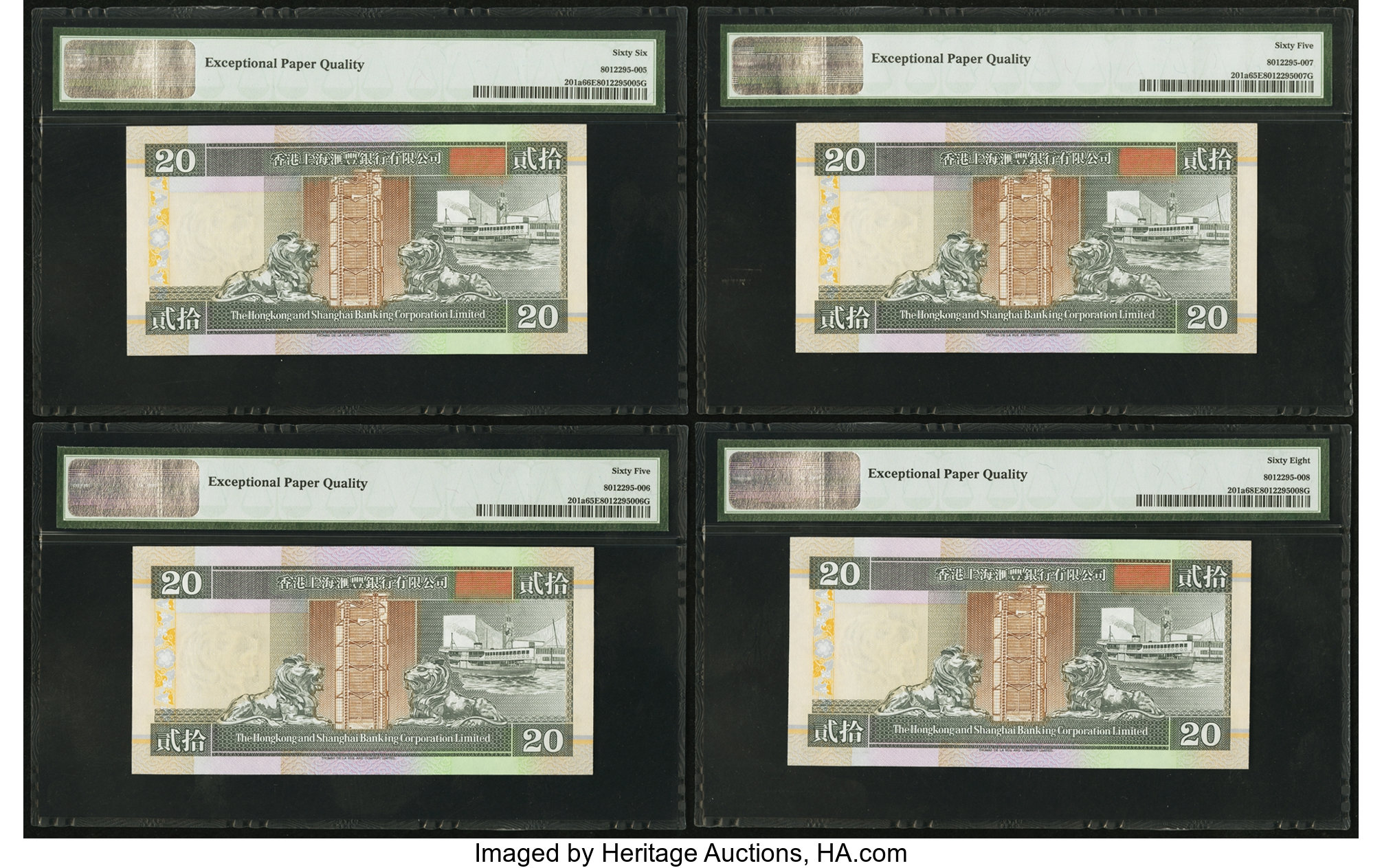 image for: Hong Kong  20 dollars (B681k)