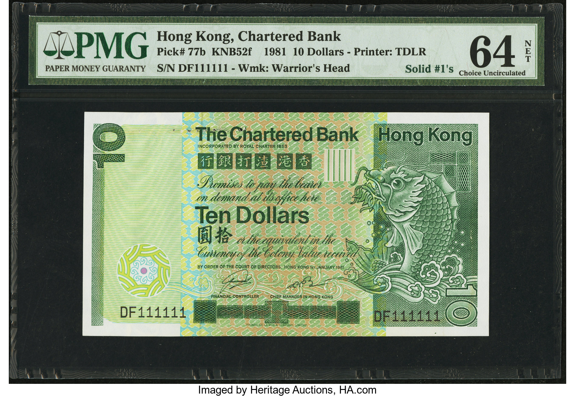 image for: Hong Kong  10 dollars(B372a)