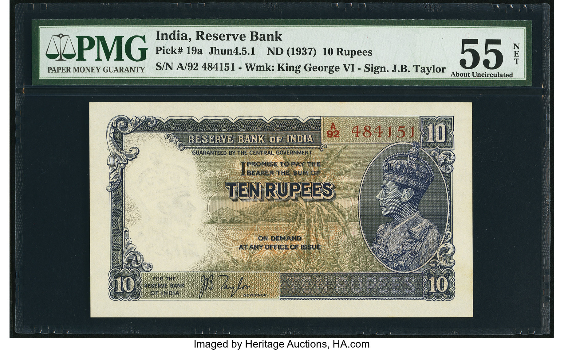 image for: India  10 rupees (B203b)