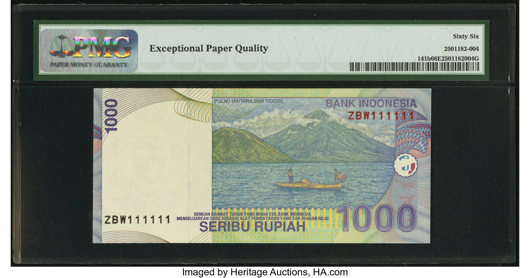 image for: Indonesia  1,000 rupiah (B597f)