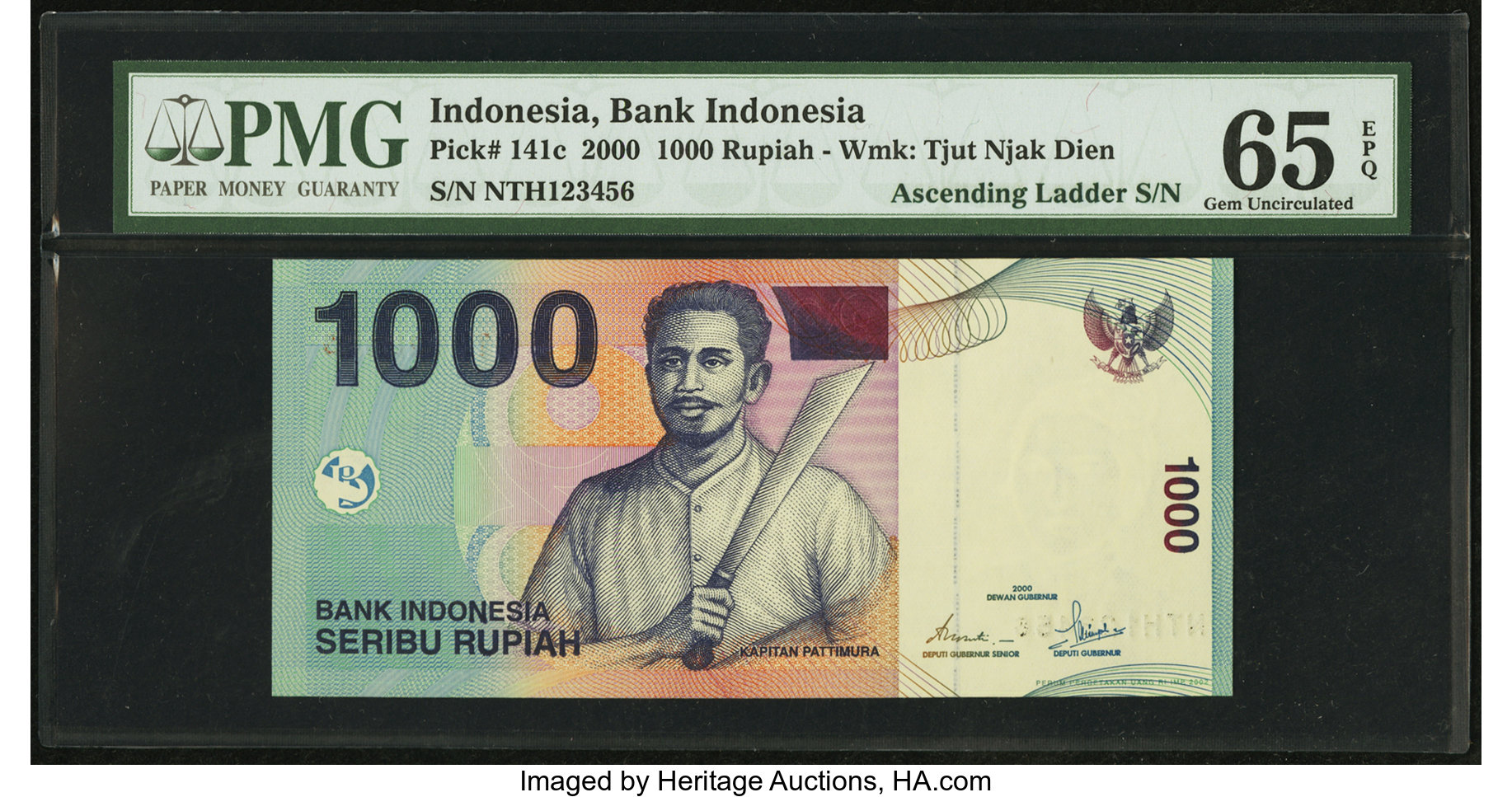 image for: Indonesia  1,000 rupiah (B597f)