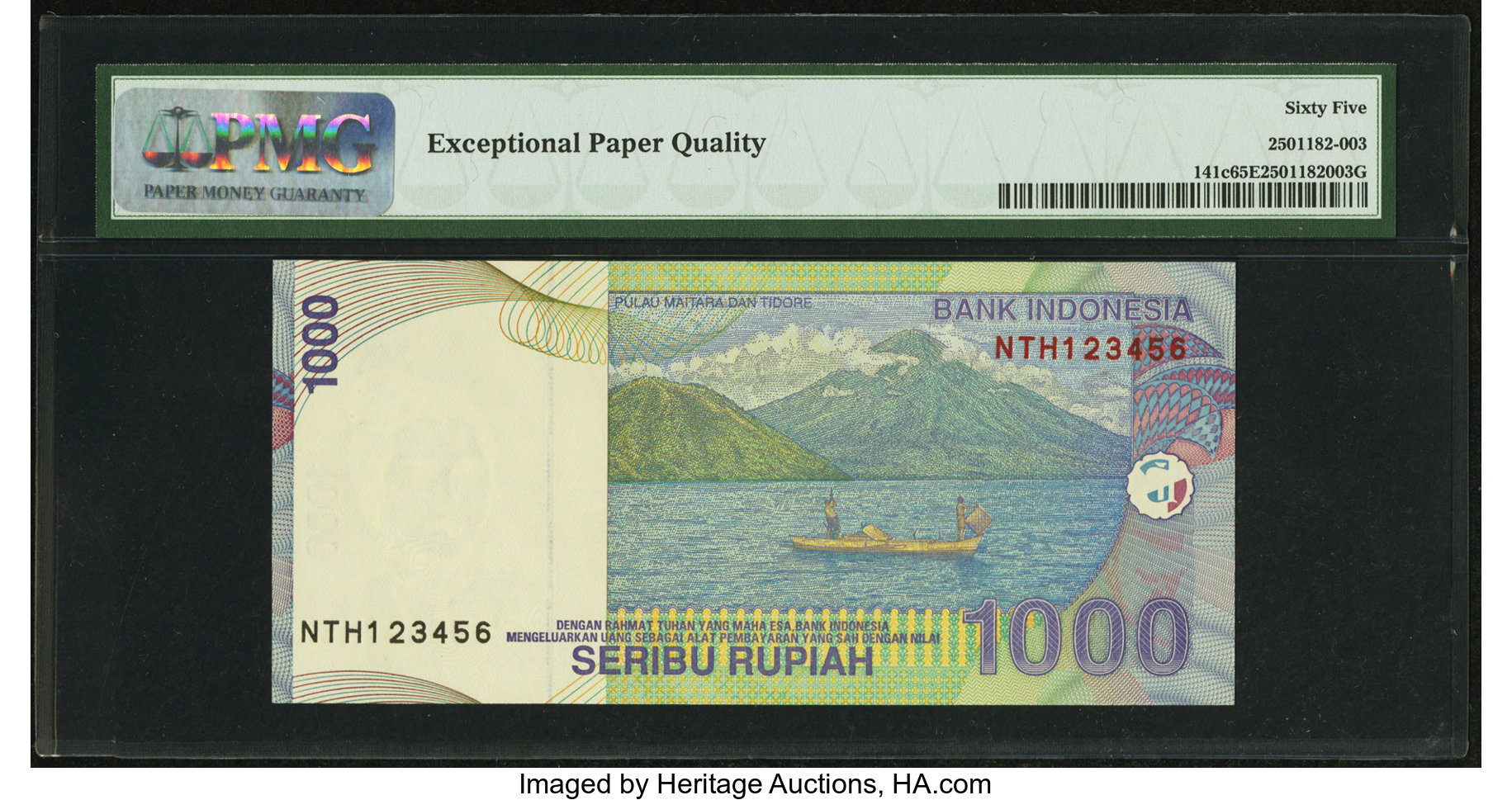 image for: Indonesia  1,000 rupiah (B597f)