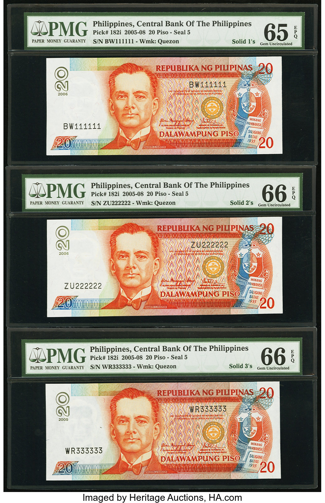 image for: Philippines  20 piso (pesos) (B1042g)