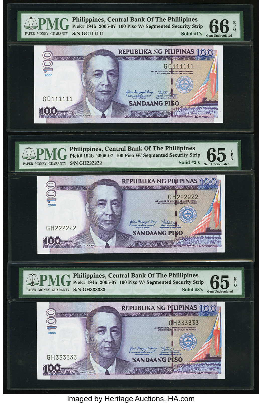 image for: Philippines  100 piso (pesos) (B1046m)