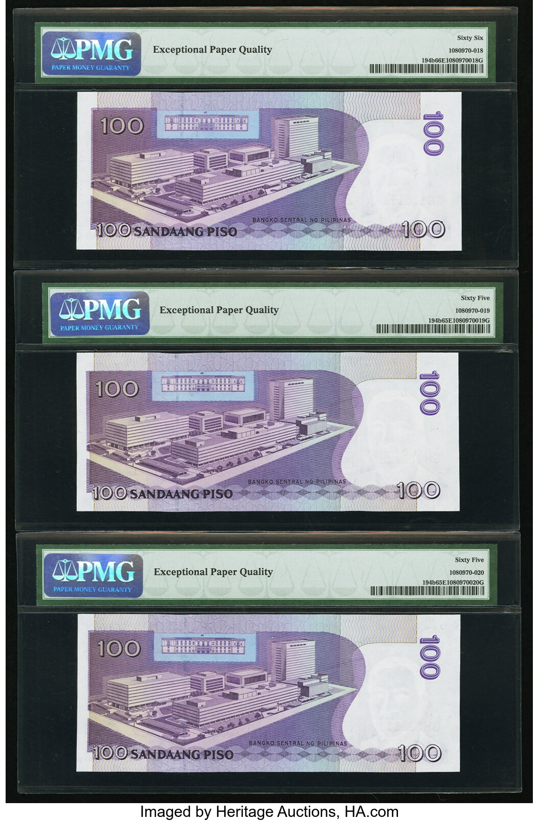 image for: Philippines  100 piso (pesos) (B1046b)