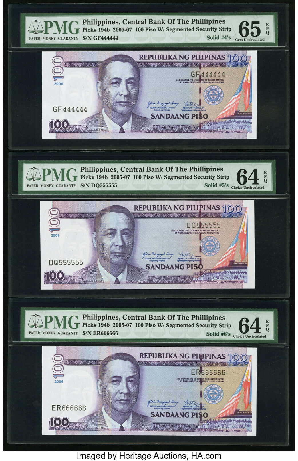 image for: Philippines  100 piso (pesos) (B1046j)