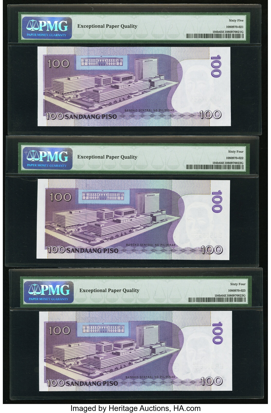 image for: Philippines  100 piso (pesos) (B1046d)