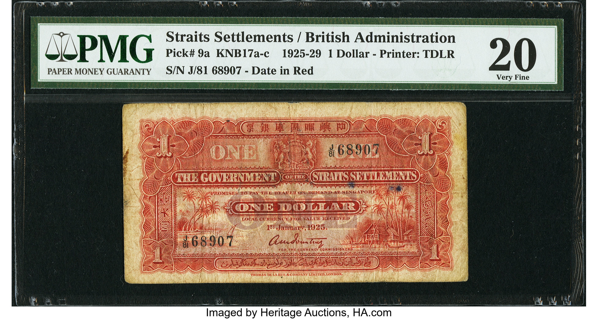 image for: Straits Settlements  1 dollar(B118as)