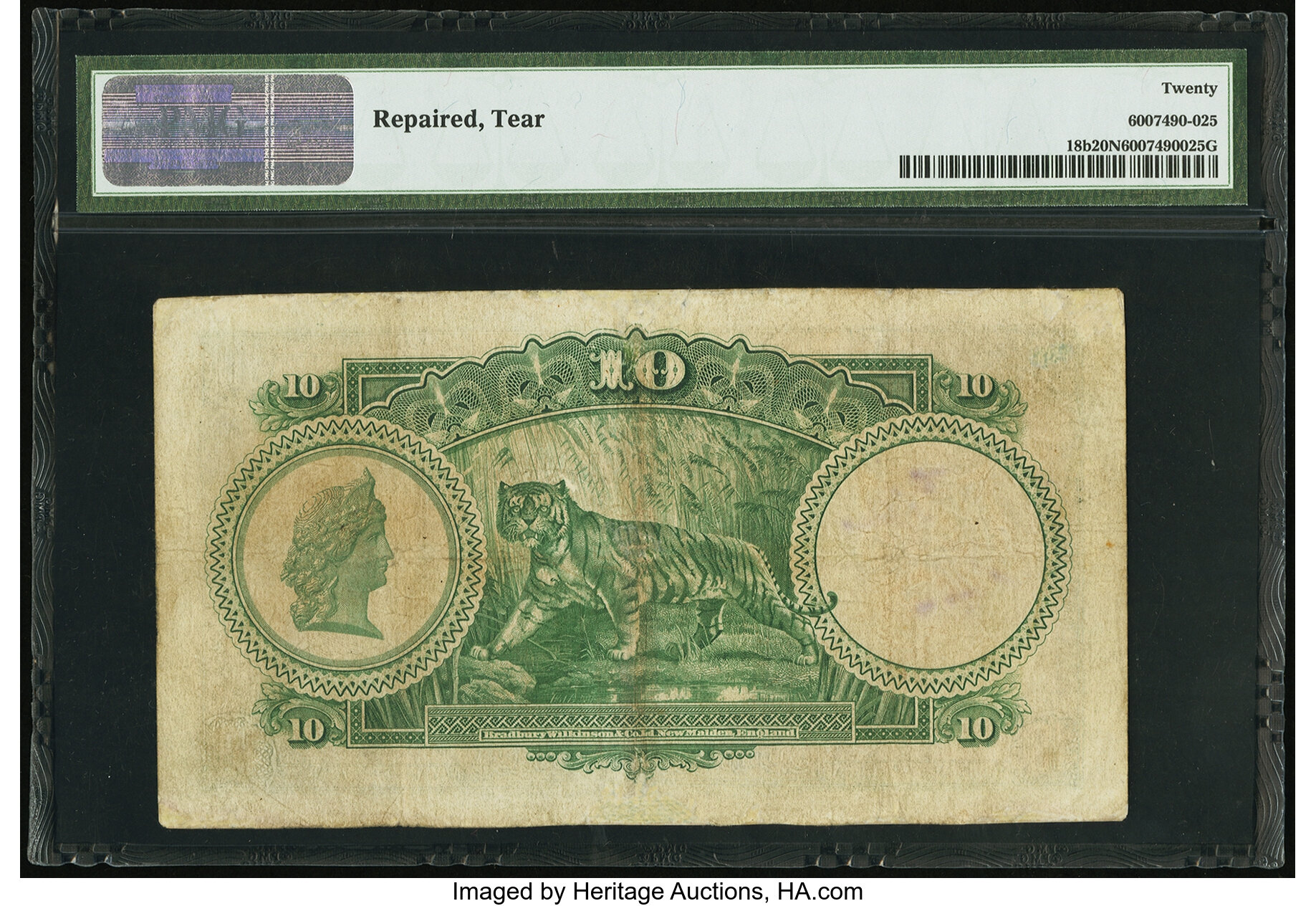 image for: Straits Settlements  10 dollars(B123ds)