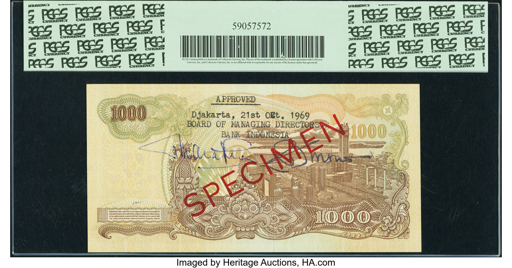 image for: Indonesia  1,000 rupiah (B564a)