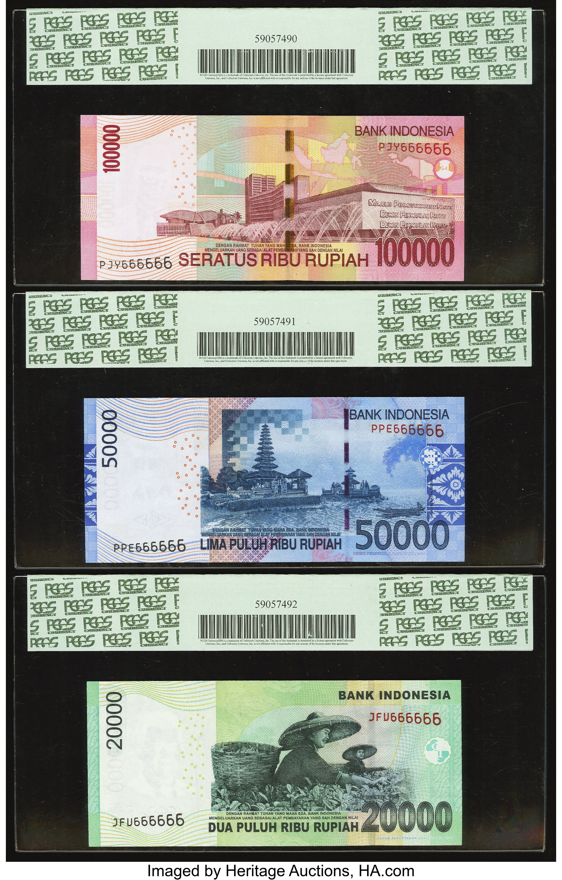 image for: Indonesia  50,000 rupiah (B606b)