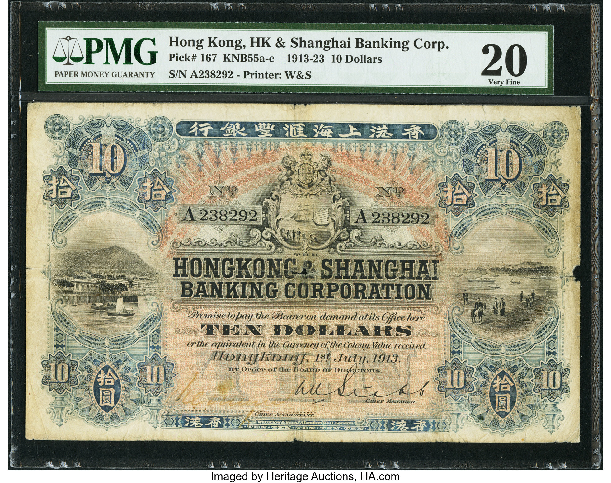 image for: Hong Kong  10 dollars(B650c)